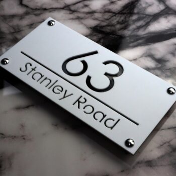 Bellissima H1 A4 House Sign