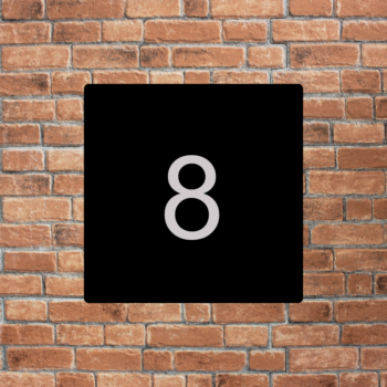 House Sign Modern Contemporary Acrylic - Amalfi