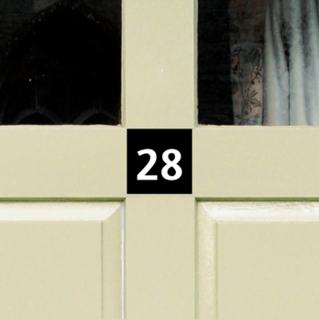 Square Acrylic Door Number